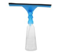 YOSADIER Window Squeegee Cleaner Kit with Spray Bottle, Blue Multipurpose Glass Wiper for Bathroom and Kitchen, One-Piece Window Cleaning Tool for Home Use