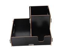 YOSADIER Wooden Cup Holder Storage Rack with Smooth Rounded Edges for Milk Tea Shops and Cafes Practical Disposable Paper Cup Organizer Box with Comfortable Hand Feel Easy to Clean and