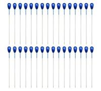 Yosawa 200 Pcs Classic Dark Blue Teardrop Pearl Head Pins for Fabric, Jewelry DIY, Wedding Flower Decorations