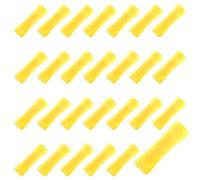 Yosawo 100-pieces Insulated Straight Wire Butt Splice Connector Electrical Crimp Terminal Connectors Assortment Kit 12-10 AWG (PTY)