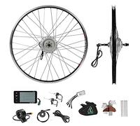 YOSE POWER 26" Rear Free Wheel 36V350W E-Bike Conversion Motor Kit LCD Display for Electric Bicycle, Mountain Bike