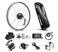 YOSE POWER 28''(700C) E-bike Conversion Kit 36V350W Rear Wheel Motor for Cassette with Integrated controller 36V13Ah Battery