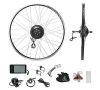 YOSE POWER Ebike conversion kit 27.5" 36V350W electric bike conversion kit freewheel 27.5 inch black with LCD display