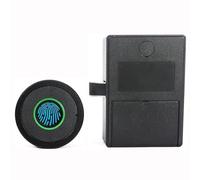 YOSEC Embedded Fingerprint Cabinet Lock, Smart biometric Wooden Furniture Drawer Lock, keyless Hidden File Drawer Wardrobe Lock,Child Safety Electric Lock