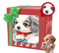 YOSEDVCB 2025 New AI Robot Dog, Ai Robot Dog Realistic, Interactive Plush For Adults,That Acts Like A Real Puppy - Walking, Barking, Tail Wagging,Interactive Robotic Pet(C)