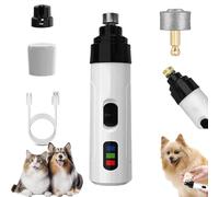 YOSEDVCB Whisperpaws Pain-Free Nail Trimmer,Electric Silent Dog Nail Trimmers With Grinding Head, Quick USB Charge,Stress Free Nail Grooming For Dogs Cats(1Pcs)