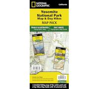 Yosemite Day Hikes Map (National Geographic Trails Illustrated Map)