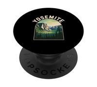 Yosemite Landscape With Trees And Valley PopSockets Adhesive PopGrip