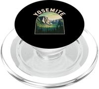 Yosemite Landscape With Trees And Valley PopSockets PopGrip for MagSafe