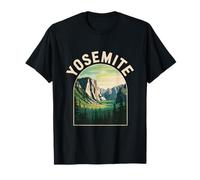 Yosemite Landscape with Trees and Valley T-Shirt