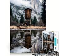 Yosemite Majesty Jigsaw Puzzle1000 Pieces Brain Boosting Play Zero Gap Cozy Indoor Entertainment for All (38x26cm)