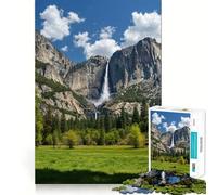 Yosemite National Park 1000 Piece Jigsaw Brain Skill Game High Precision Die Cut Fascinating Hobby for Idle Moments (38x52cm)