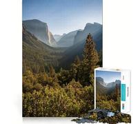 Yosemite National Park 1000-piece Jigsaw Puzzles Brain Fun Training Seamless Fit Precise Pieces Fascinating Hobby for Idle Moments (38x52cm)