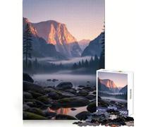 Yosemite National Park 1000 Pieces Jigsaws Adults Puzzles Logic Practice Pleasant Leisure Clean Edges Perfect Present (38x52cm)