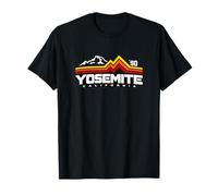 Yosemite National Park 1890 Retro California Hiking Camping T-Shirt