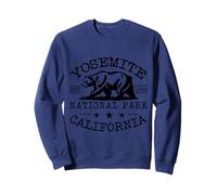 Yosemite National Park California Bear Nature Hiking Vintage Sweatshirt
