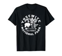 Yosemite National Park California USA Distressed Souvenir T-Shirt