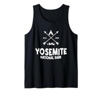Yosemite National Park Camping Hike Camp Adventure Tank Top