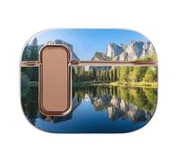 Yosemite National Park Compatible with Airpods Pro 2 Case Cover with Button Buckle Electroplating