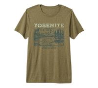 Yosemite National Park for Hikers Campers and Nature Lovers Premium T-Shirt