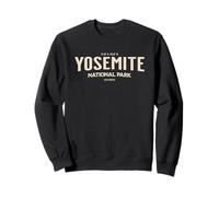 Yosemite National Park GPS Coordinates California Sweatshirt