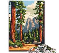 Yosemite National Park Jigsaw Puzzles for Adults 1000 Jigsaws, Family Entertainment Toys Is Ideal As A Gift for The Whole Family 1000pcs (26x38cm)