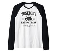 Yosemite National Park Raglan Baseball Tee
