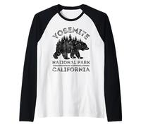 Yosemite National Park Raglan Baseball Tee