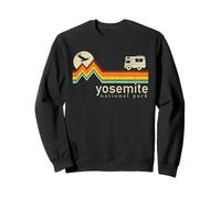 Yosemite National Park Retro Vintage Mountain Hiking Funny Sweatshirt
