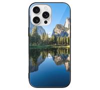 Yosemite National Park Slim Glass Case Protective Classic Cell Phone Basic Cases Compatible with iPhone 16/16 Plus/16 Pro/16 Pro Max/16 E