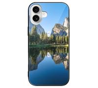 Yosemite National Park Slim Glass Case Protective Classic Cell Phone Basic Cases Compatible with iPhone 16/16 Plus/16 Pro/16 Pro Max/16 E