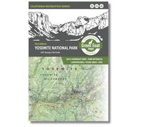 Yosemite National Park Trail Map | California Topographic Hiking Map with Day & Overnight Hikes, Campgrounds, Park Entrances & Points of Interest | Waterproof & Tear-Resistant by Green Goat Maps