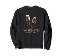 Yosemite National Park USA Hiking Boot Camping Souvenir Sweatshirt