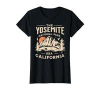 Yosemite National Park Value Graphic T-Shirt, Women, Black, XS