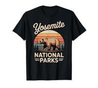 Yosemite National Park Vintage Hiking Camping T-Shirt