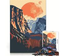 Yosemite Nature Art Jigsaw Puzzles for Teenagers 1000 Pieces Intellect Fun Calm Recreation Exact Edges Lovely Gift (50x75cm)