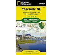 National Geographic Map – Yosemite NE (Trails Illustrated National Parks)
