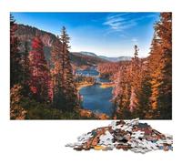 Yosemite Park California Jigsaw Puzzles 1000 Pieces for Adults Impossible Jigsaw Puzzles for Adults Interactive Family Game DIY Home Decor Brain Challenge Gift 1000 PCS(75x50cm)