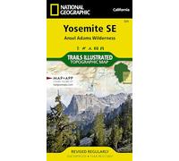 Yosemite SE: Ansel Adams Wilderness Map: Trails Illustrated Maps (National Geographic Trails Illustrated Map)