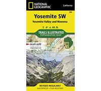 Yosemite SW: Map: Trails Illustrated National Parks (National Geographic Trails Illustrated Map)