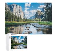 Yosemite USA National Park Landscape Jigsaw Puzzles for Adult Family Activities Games Home Decor Puzzle 1000 PCS