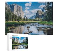 Yosemite USA National Park Landscape Jigsaw Puzzles for Adult Family Activities Games Home Decor Puzzle 300 PCS