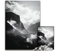 Yosemite Valley Waterfall Adult Jigsaw Puzzles 1000 Pieces Difficult Puzzles for Adults Intricate Design for Teenagers DIY Decor And BrainBoosting Fun 1000 PCS(38x26cm)