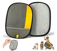 YOSEPATI Thickened Ectrostatic Pet Hair Removal Glove, Magic Brush Pet Hair Remover Tool for Dog & Cat, Upgraded Reusable Pet Hair Gloves for Couch, Clothing, Carpet & Car Seat, Cat Grooming Gloves