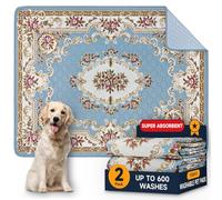 YOSEPATI Washable Pee Pads for Dogs,2 Pack Reusable Puppy Pads with Pheromones, 2026 Upgraded PuppyPad 36"x48" Super Absorbent Waterproof Pet Training Pads, Non-Slip Potty Pads for Crate,Floor,Sofa