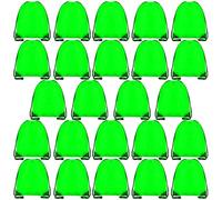 YOSERA 24 Pcs Drawstring Bag,Drawstring Backpack Bags for Gym School Travel Picnic Storage Kids Adults,Pe Sport String Backpack Gift Bags for Girls Boys