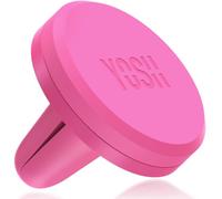 YOSH Car Phone Holder, Magnetic Phone Holder with Strong Upgraded Magnets, Super Stable Air Vent Cradle Compatible with iPhone & Samsung Includes Metal Plates, Car Accessories, Pink
