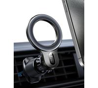 YOSH for MagSafe Car Mount, Magnetic Phone Holder for Air Vent with 20 x N55 Magnets, for iPhone Holder Double Hook for iPhone 17 16 15 14 13 12 Series, Fits MagSafe Case & All Phones