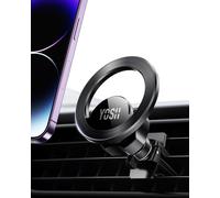 YOSH Mag-Safe Car Mount Air Vent, Phone Holder Magnetic Phone Car Mount with N55 Magnets, iPhone Holder for Vent, Perfect for iPhone 16 15 14 13 12 Series & MagSafe Case & Samsung etc