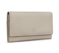 Yoshi Hudson Genuine Leather Flap Over Purse for Women (Warm Grey)
